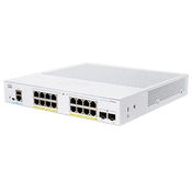 Cisco CBS250 Smart 16-port GE, PoE, 2x1G SFP (CBS250-16P-2G-EU)