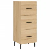 Komoda boja hrasta sonome 34,5x34x90 cm od konstruiranog drva
