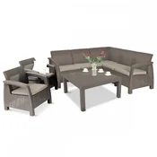 Set vrtnega pohištva Corfu relax duo set cappuccino