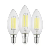 SET 3x LED sijalica VINTAGE C35 E14/2,2W/230V 2700K - Eglo 110439