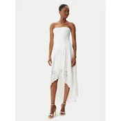 Bardot Cocktail obleka Felicidad Strapless 59843DB Bela Regular Fit