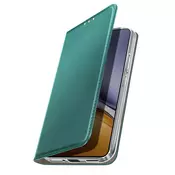 AVIZAR Folio etui za Realme 14T/P3 z držalom za kartice in funkcijo video stojala, Temno zelena, (5000189990)