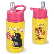 Wiky Steklenica iz nerjavečega jekla Krtek 500 ml roza