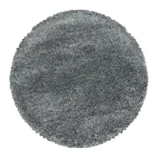 XXXL Preproga Fluffy, O 120cm, Svetlo Siva