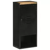 Vidaxl vidaXL Kopalniška omarica 40x27x90 cm železo in masiven mangov les