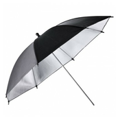 Godox studijski dežnik 84 mm (black-silver)