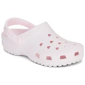 Crocs Classic Hearts Cut Out Clog Rožnata
