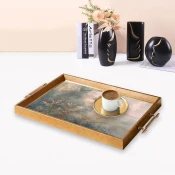 Aberto Design Poslužavnik TPEA9819 50 x 29 x 3.5 cm, Šareni