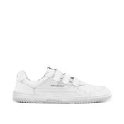 Barefoot superge Barebarics Zing Velcro - All White - Leather bele - 41