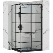 Rea Concept Black 80x100 tuš kabina