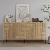 Hanah Home Konzolni sto Evolet, 150x75x36 cm, Boje hrasta