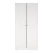 Bela garderobna omara 99x200x62 cm Billund – Tvilum