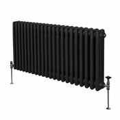 MONSTER Tradicionalni radiator s 3 stebri - 600 x 1012 mm - črn, (21569944)