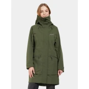 Didriksons ILMA WNS PARKA 8, ženska pohodna jakna, zelena 505776
