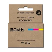 Actis KH-704CR barvna kartuša (nadomestna za HP 704 CN693AE), 9 ml