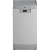 Beko BDFS 15020 X Samostojeca mašina za pranje sudova, 10 kompleta, Siva