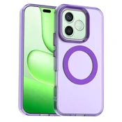 Hibridni ovitek Techsuit CandyCase MagSafe za Honor 600 Lite - purple