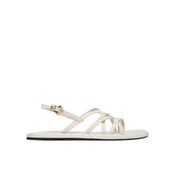 Tommy Hilfiger Sandali Flat Strappy FW0FW09220 Kremna
