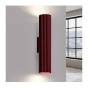 Brilagi - LED zidna lampa CRESTO 2xGU10/10W/230V 30 cm bordo