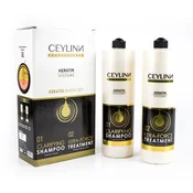 Keratinsko ispravljanje kose 1000ml+1000ml