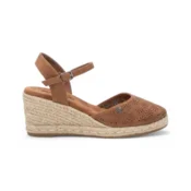 Refresh za ženske. 17263911-CAMEL Sandali 172639 rjavi (41), Rjava, 5 do 8 cm, Zaponka, Priložnostno