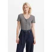 Levis za ženske. A8782-0004 Majica Muse črna (S), Črna, Priložnostno, Bombaž, Kratek rokav