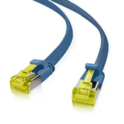 helos Patchkabel Cat.6a Ultraflach U/FTP AWG 32 blau 2,0m