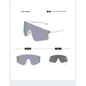 Caxman Unisex naocare za sunce, Bele