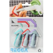 Nastavki za silikon ravne Regge, 3 kosi