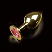 Kovinski analni ÄŤep s kristalom Jewellery Plug
