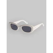 Billabong Badger Shiny Off White Sunglasses BLUE