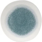 CHURCHILL Raku Jade green plitev krožnik, organski, o: 264 mm (12 kos)