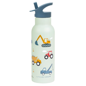 A Little Lovely Company – nerjavni bidon za pijačo, 500 ml – vozila