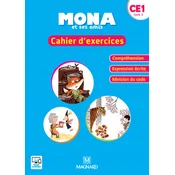 Mona et ses amis CE1 (2018) - Cahier dexercices Compréhension - Expression écrite - Révision du code