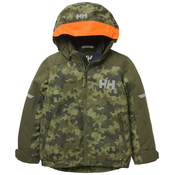 Helly Hansen K LEGEND 2.0 INS JACKET, otroška smučarska jakna, zelena 40524