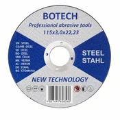 Botech Rezna ploca, Metal, 115x3x22mm