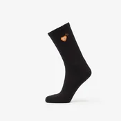 Nogavice HUMAN MADE Pile Socks 1-pack Black M