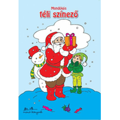 Mondókás téli színező