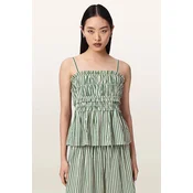 AllSaints bluza z volančki ženska bombažna KALI
