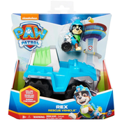 Set za igru Spin Master Paw Patrol - Rex s vozilom