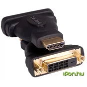 ROLINE Roline 12.03.3115  adapter [1x moški konektor HDMI - 1x ženski konektor DVI\, 24 + 1 polov] črna, (20429463)