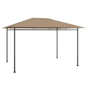Sjenica 384x281x270 cm smede-siva 180 g/m2