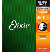 Elixir 14087 Bass NanoWeb Medium/Extra Long Scale