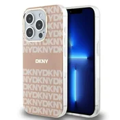 DKNY Originalni MagSafe ovitek za iPhone 15 Pro - roza - DKHMP15LHRHSEP