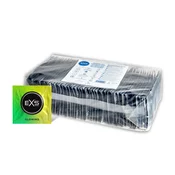 EXS Glowing Latex Light-Up Condoms 100-Pack | No Scent, Ultra Thin EXS033H