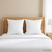 vidaXL Vzglavnik FULDA 2 kos 80 x 80 cm 100% gosjih puhov in perja