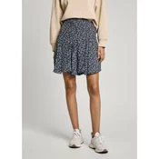 Pepe Jeans za ženske. PL901196 Kratko krilo Cassandra navy (S), Priložnostno, Viskoza, Mornarica