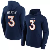 Russell Wilson 3 Denver Broncos Graphic duks sa kapuljacom