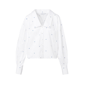 Laurella Bluza kobalt modra/bela/naravno bela