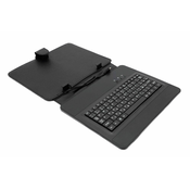 AIREN AiTab usnjeni etui 3 s tipkovnico USB 9,7 BLACK (CZ/SK/DE/UK/US... razporeditev)